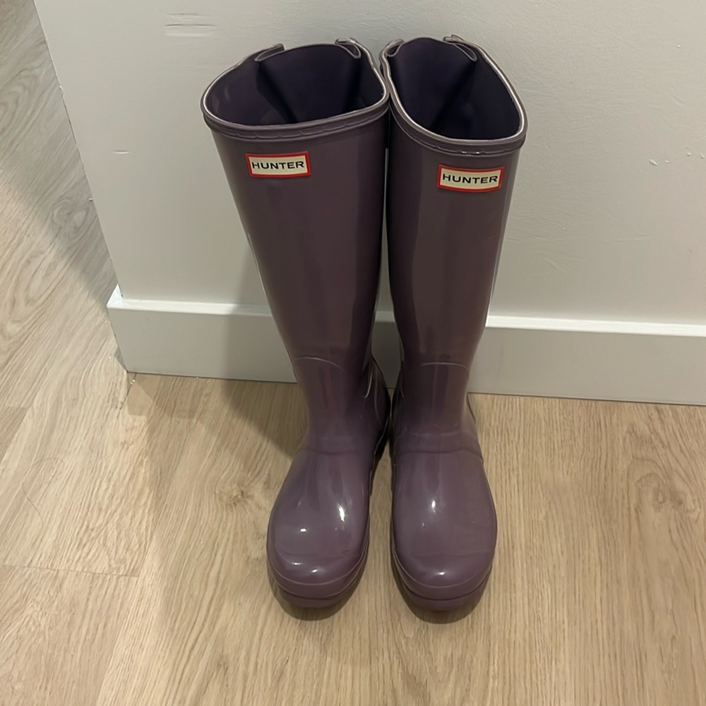 Hunter rain boots